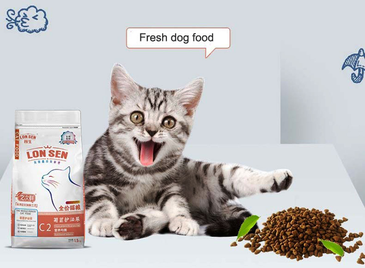 Functional Cat Food for Protection Urinary System